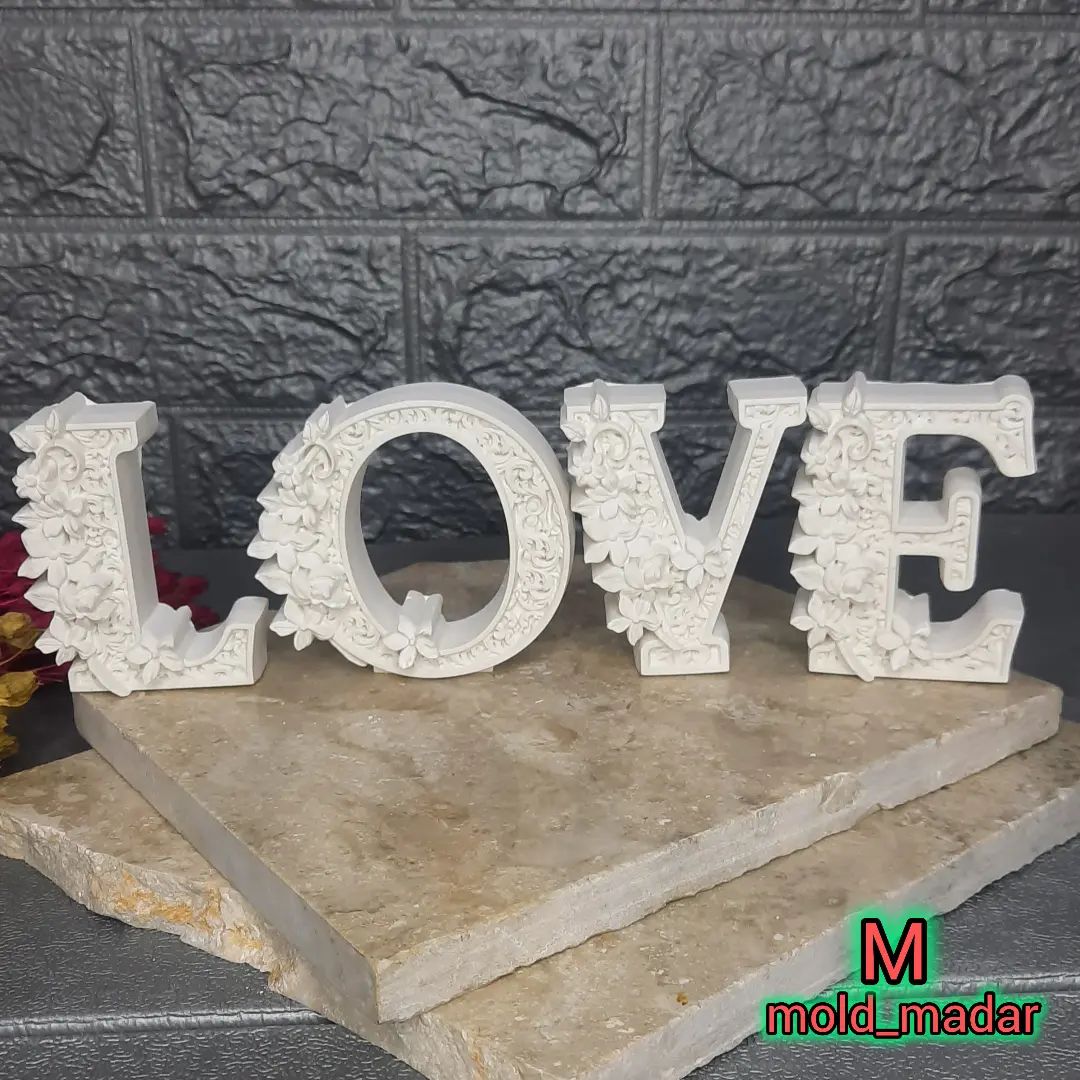 قالب سیلیکونی LOVE طرح جدید