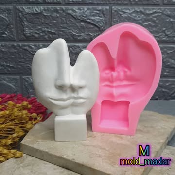 قالب سیلیکونی دوچهره