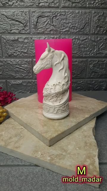 قالب سیلیکونی نماد سال اسب کاوالی 15سانت