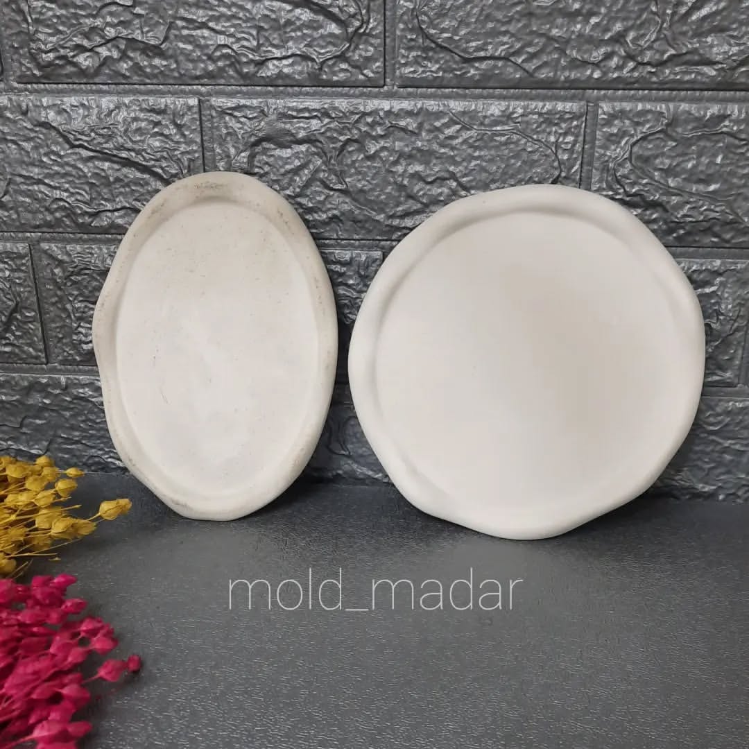 قالب سینی دفرمه بیضی و گرد