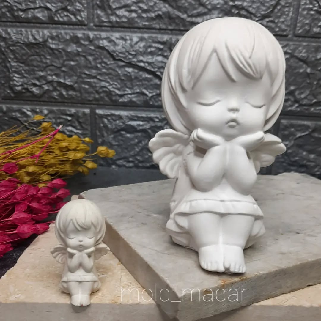 قالب سیلیکونی فرشته نشسته2سایز