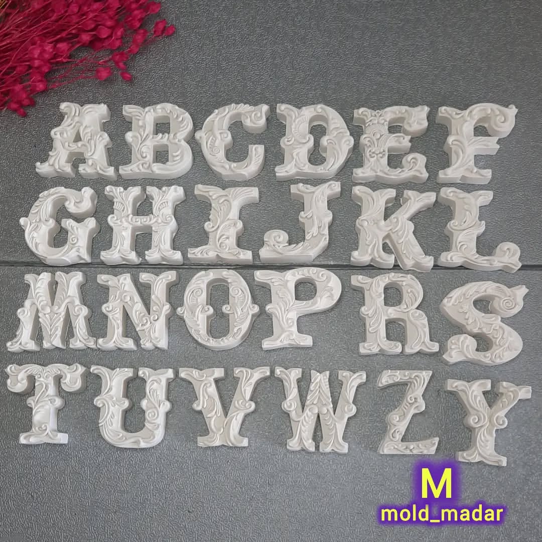 قالب سیلیکونی حروف اسلیمی