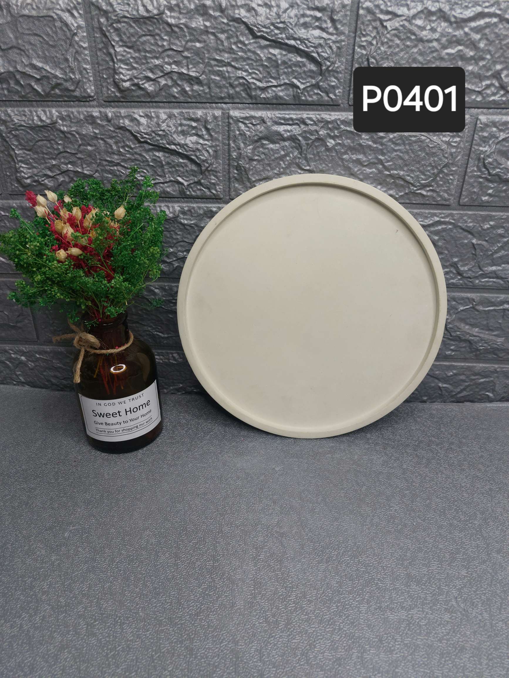 قالب سیلیکونی سینی گرد قطر ۲۴