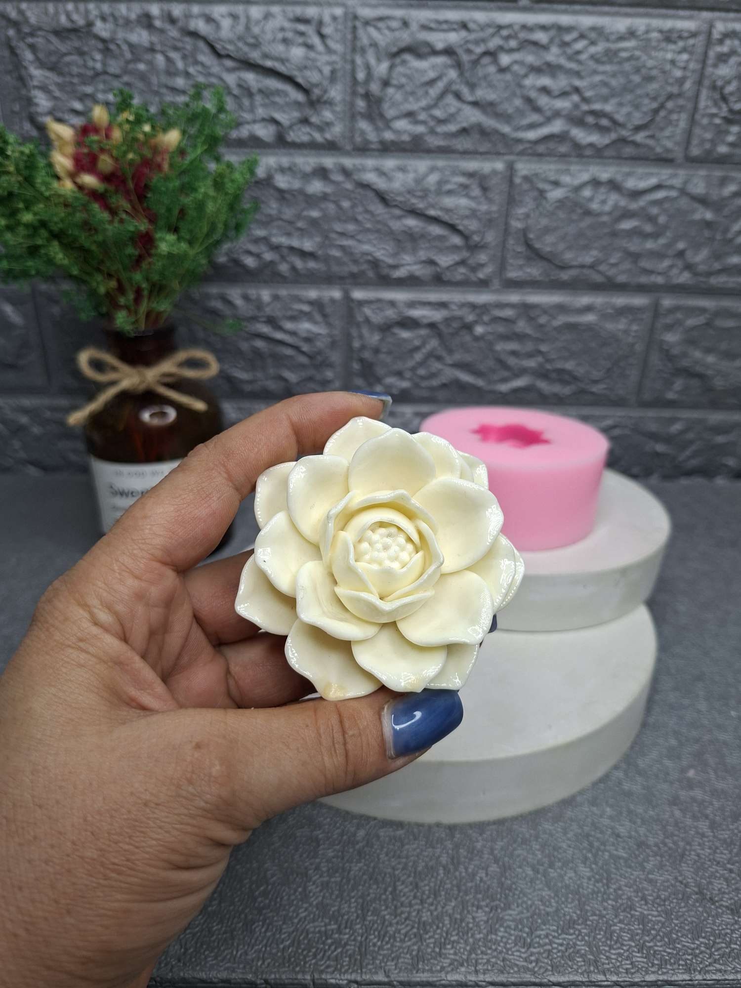 قالبسیلیکونی گل رز انگلیسی